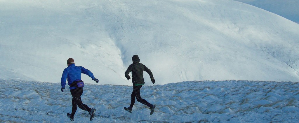 Running off Ben Ever, Ben Cleuch in background